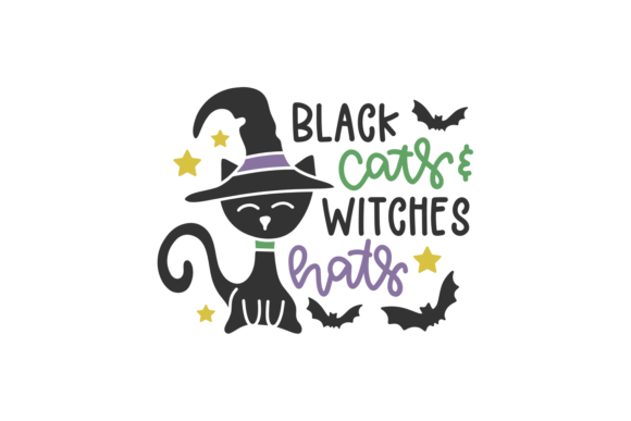 Download Black Cats &amp; Witches Hats - Witches hats Collection