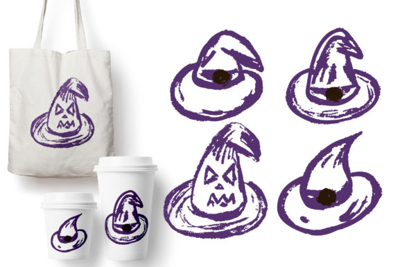 Download Halloween. Set of Witches Hats - Witches hats Collection