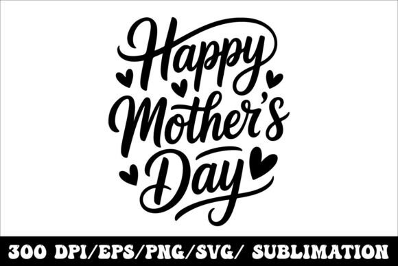 Download Happy Mother’s Day Typography Design - Typography design Collection