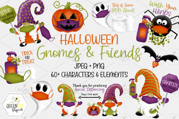 Download Halloween 2020 Gnomes Social Distancing - Halloween 2020 Collection