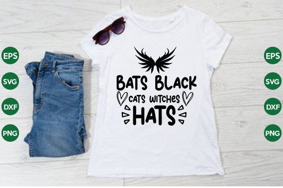 Download Bats Black Cats Witches Hats - Witches hats Collection